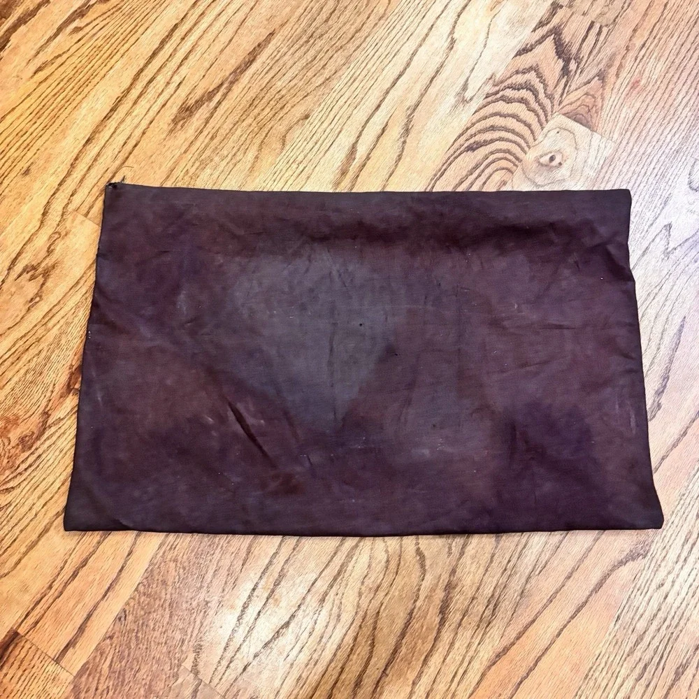 Vintage‎ Pacific Silvercloth Tarnish Resistant Storage Bag Zipper Pouch 24x16
